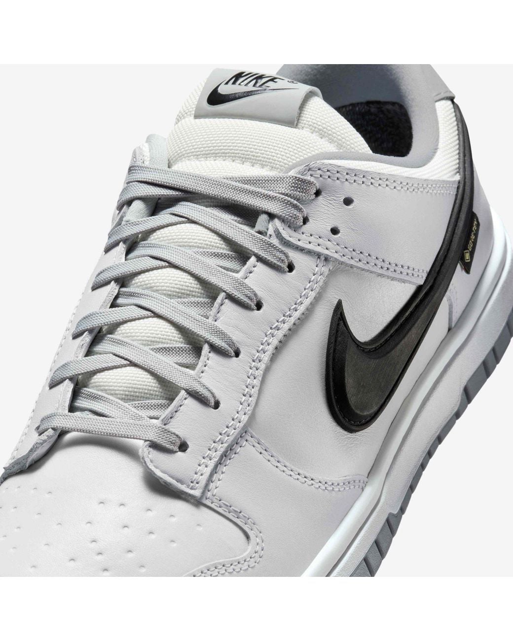 Nike White Color-Blocked Low-Top Sneakers for men