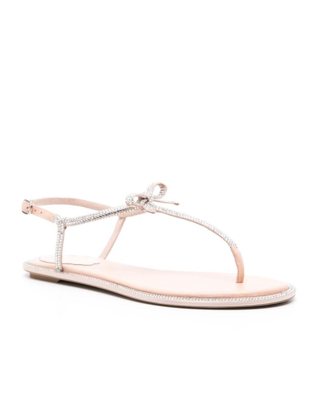 Rene Caovilla White Caterina Sandals