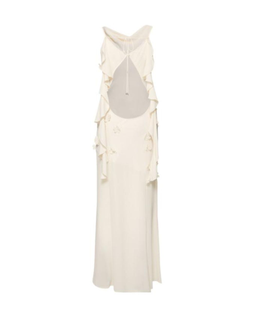 ROTATE BIRGER CHRISTENSEN White Flower Embroidery Dress