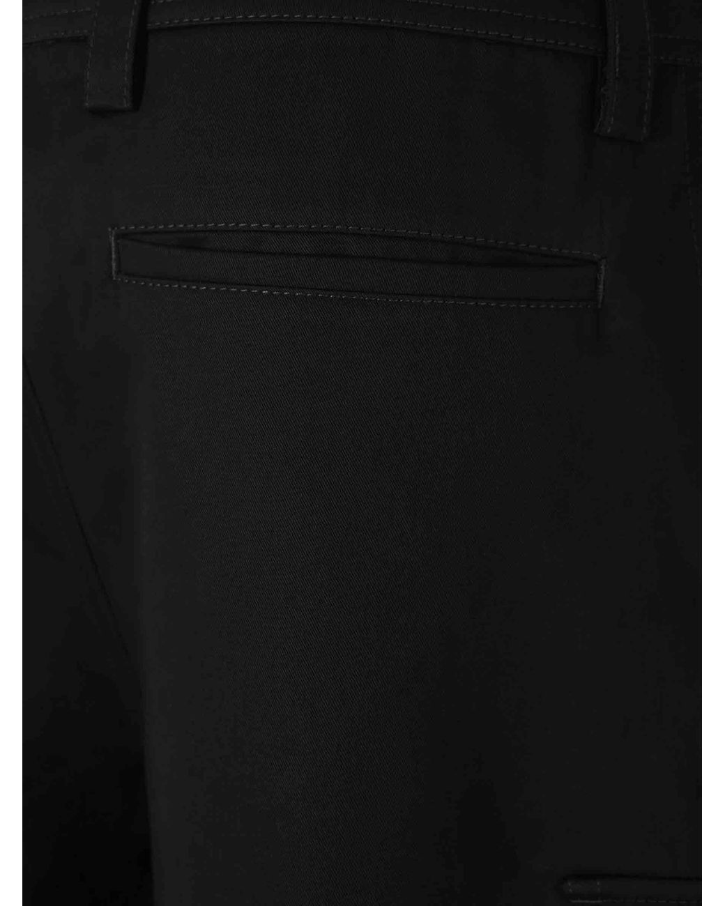 Off-White c/o Virgil Abloh Black Logo Embroidered Cargo Shorts for men