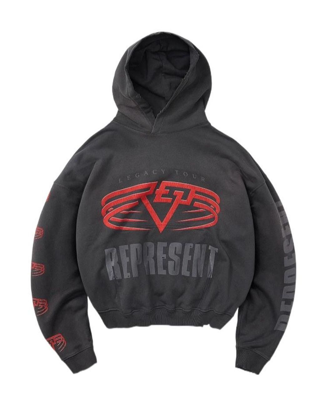 Represent Black Living Legacy Reversible Sweatshirt for men