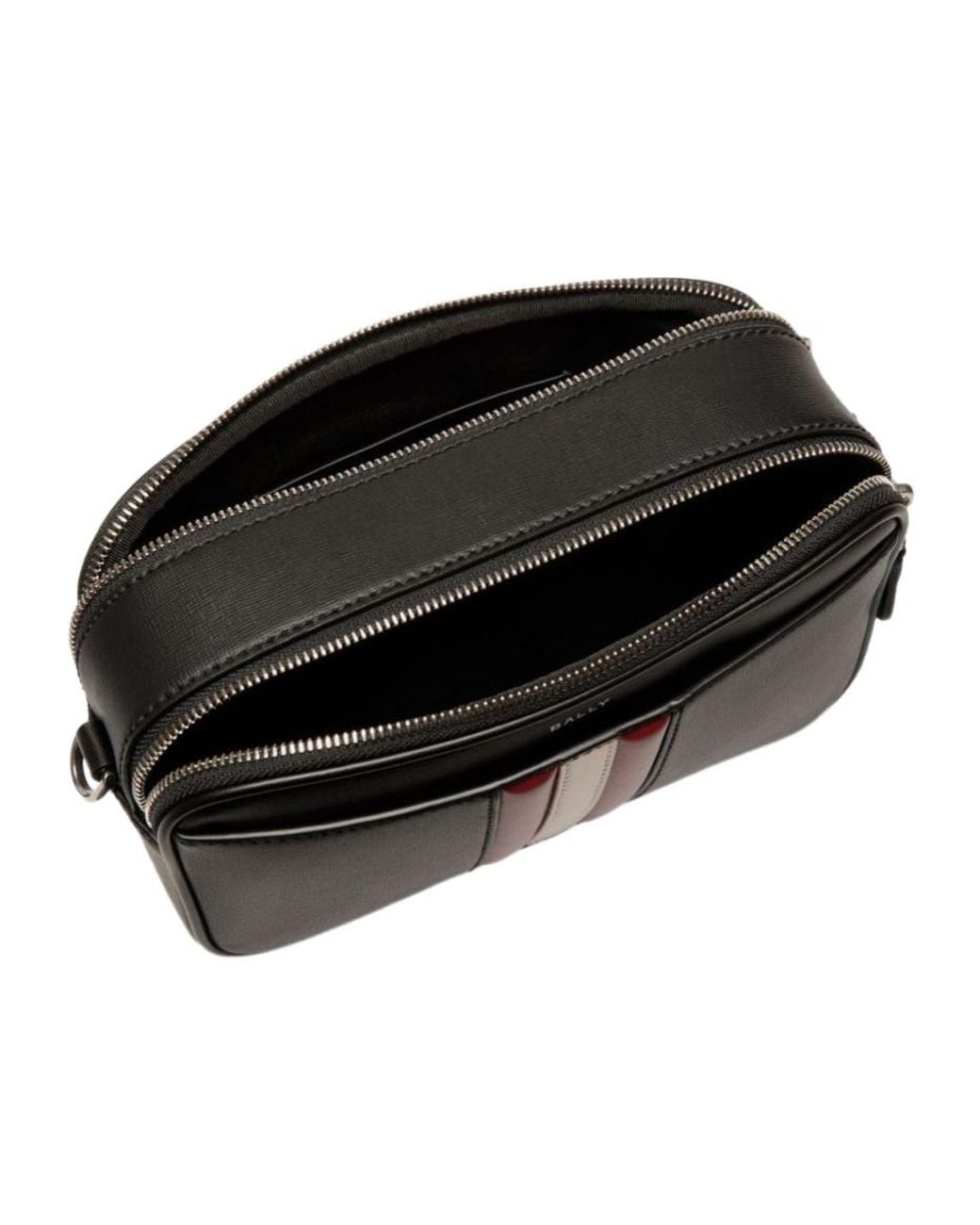 Bally Black Mythos Messenger Bag for men