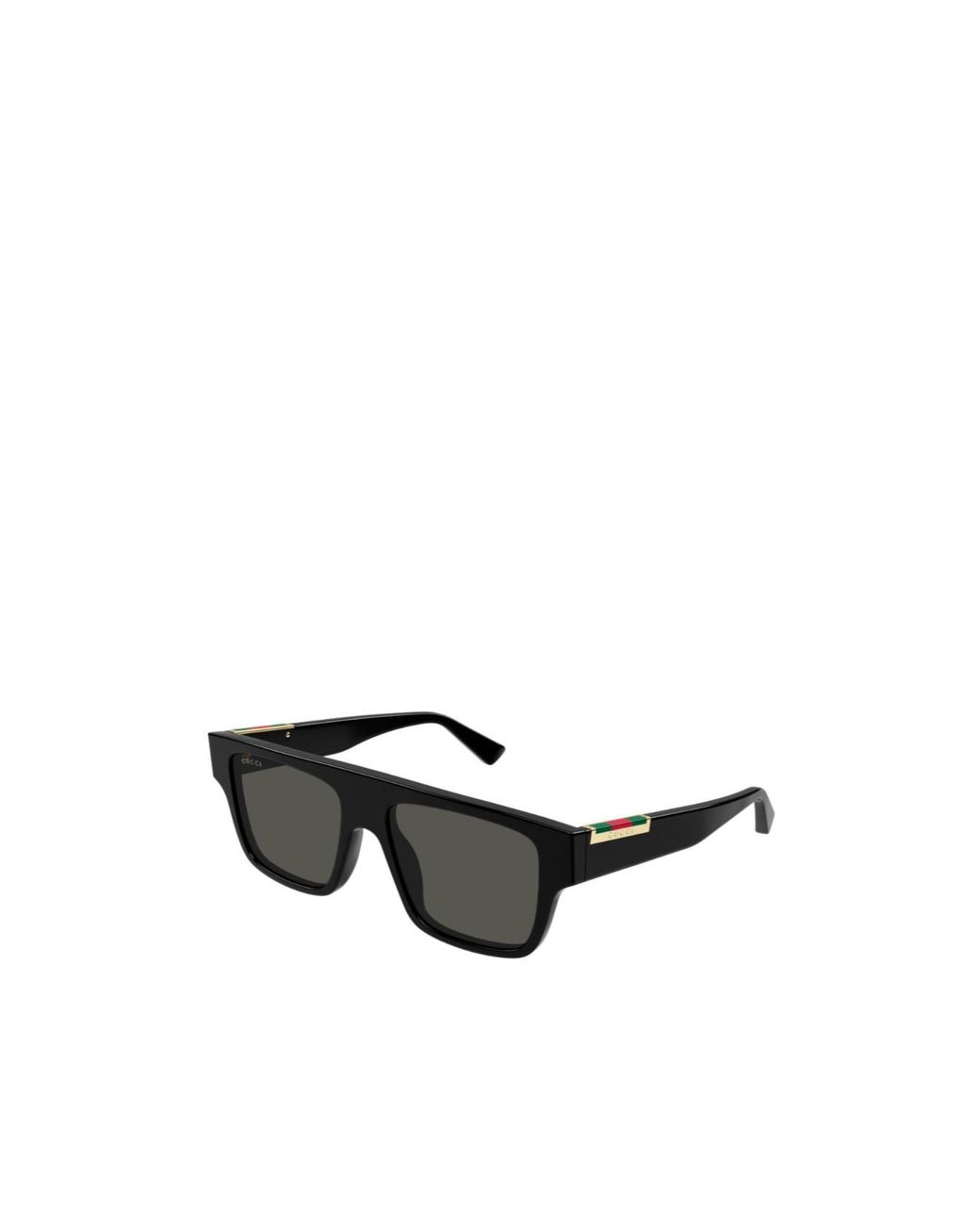 Gucci Black Eyewear Rectangular Frame Sunglasses for men