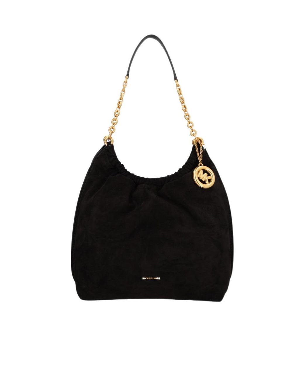 MICHAEL Michael Kors Black Chain-Handle Shoulder Bag