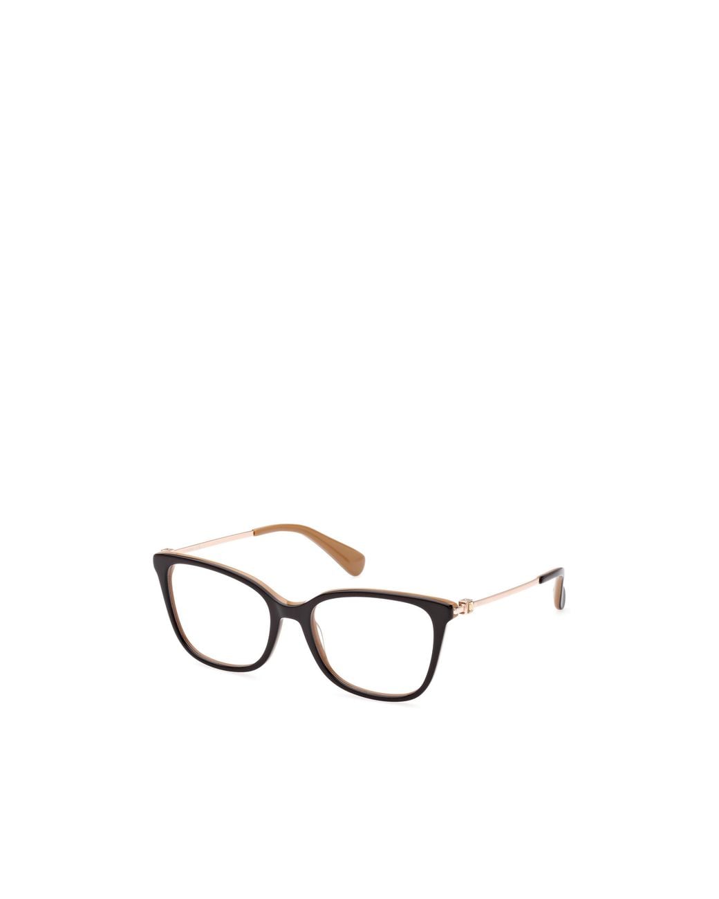 Max Mara White Cat-Eye Frame Glasses