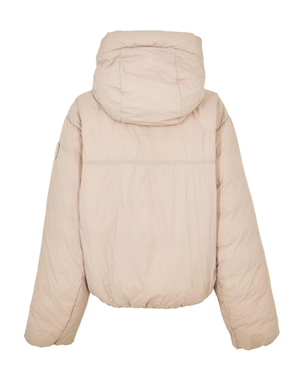 Canada Goose Natural Hooded Short Padded Jacket