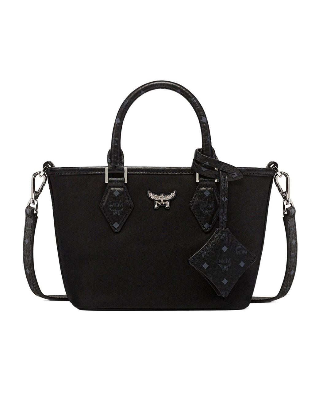 MCM Black Aren Tote Bag