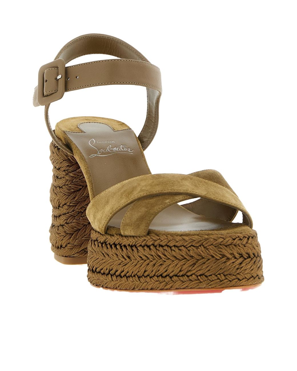 Christian Louboutin Multicolor Calakala Platform Espadrilles