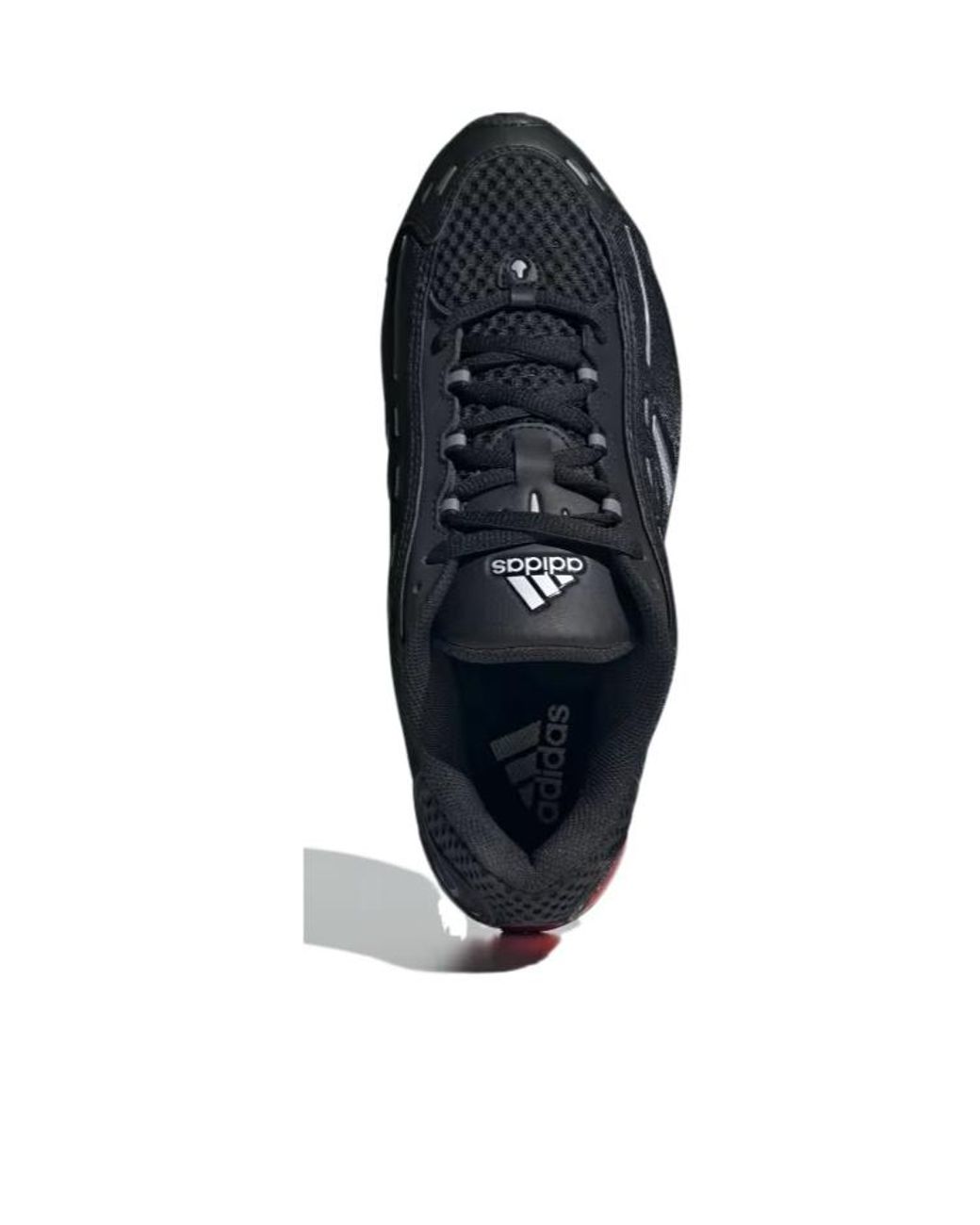 Adidas Originals Black Megaride Mesh-Panelled Sneakers for men