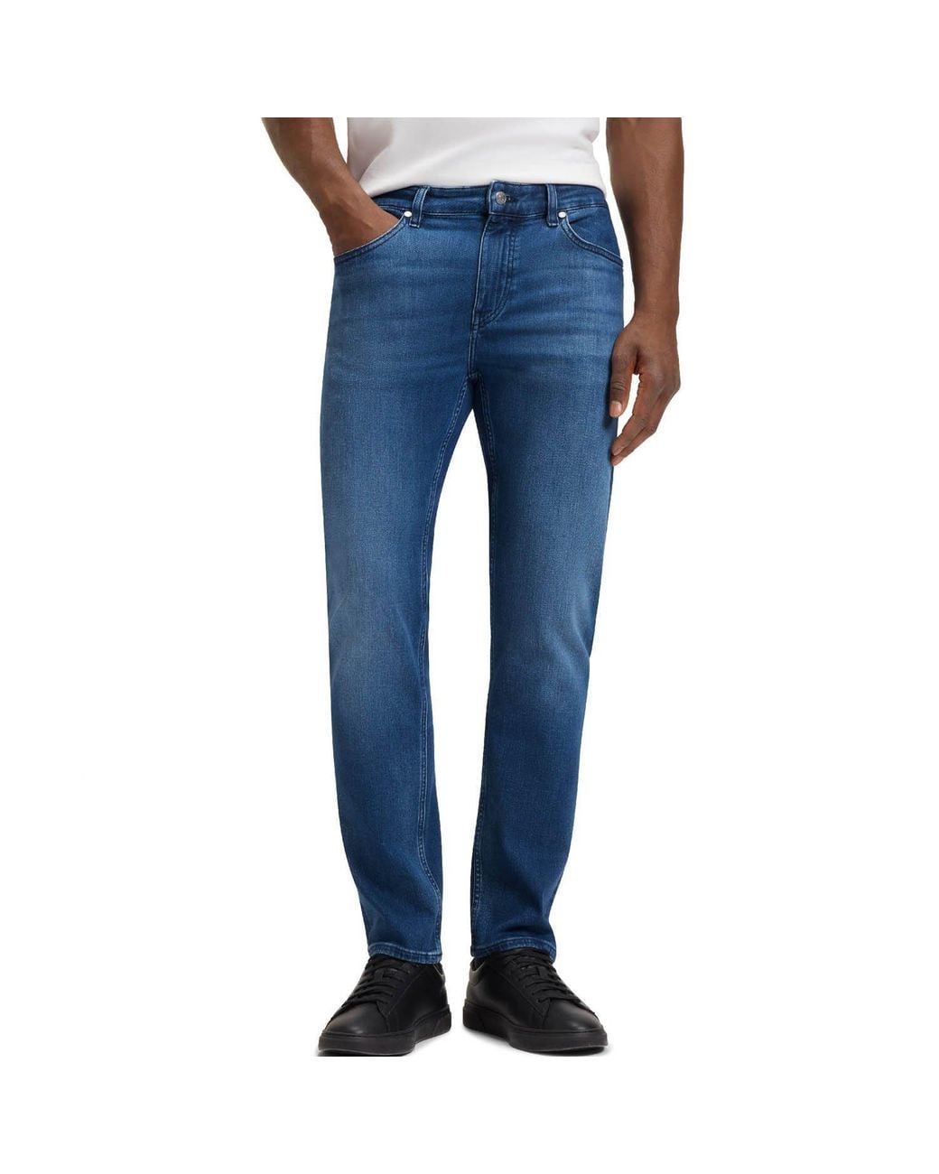 Boss Blue Slim-Fit Jeans for men