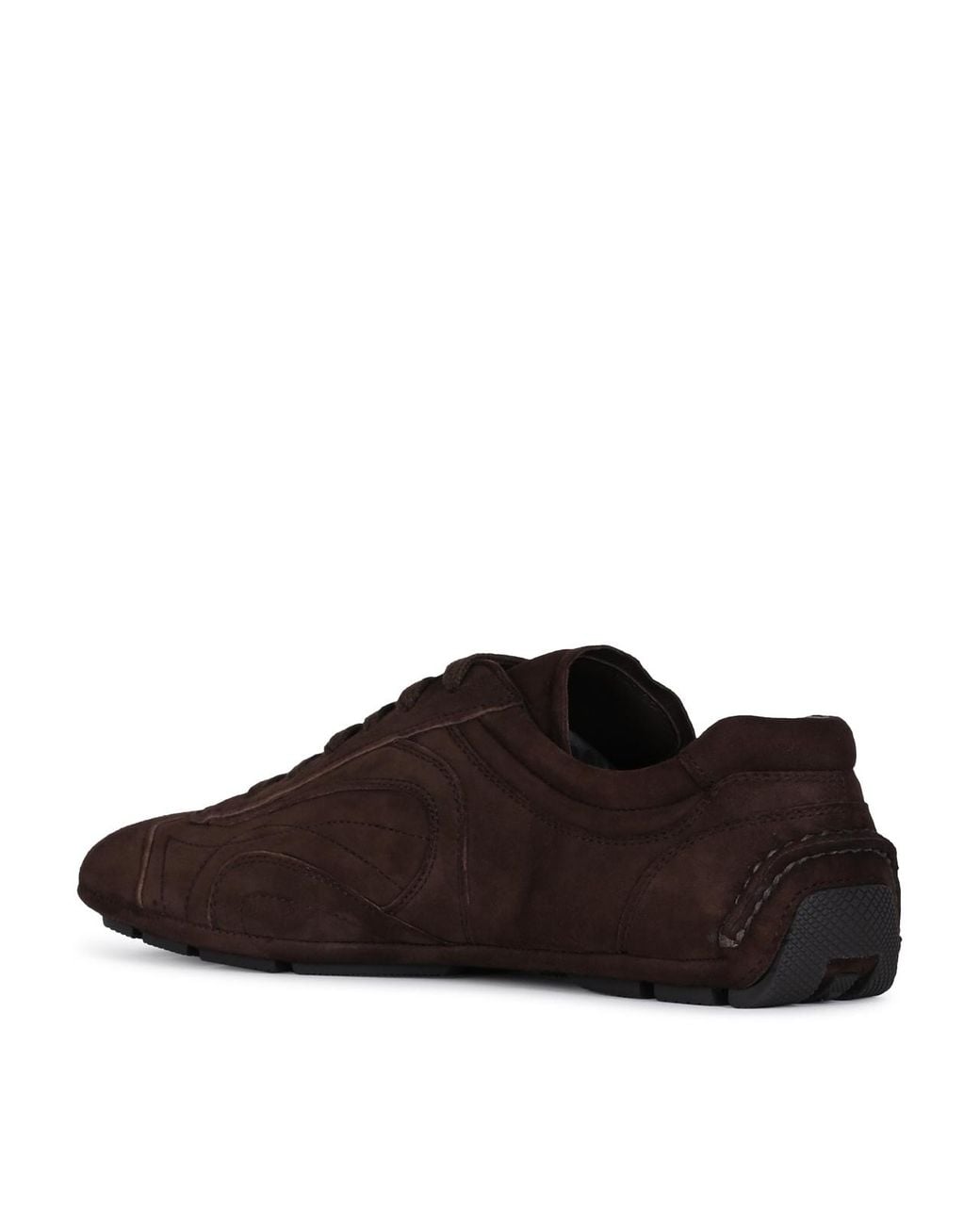 Prada Brown Low-Top Sneakers for men