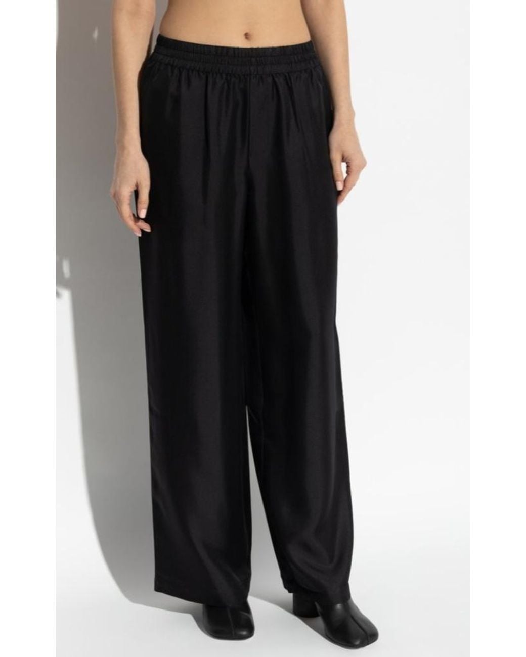 Lisa Yang Black Relaxed Fit Lounge Pants