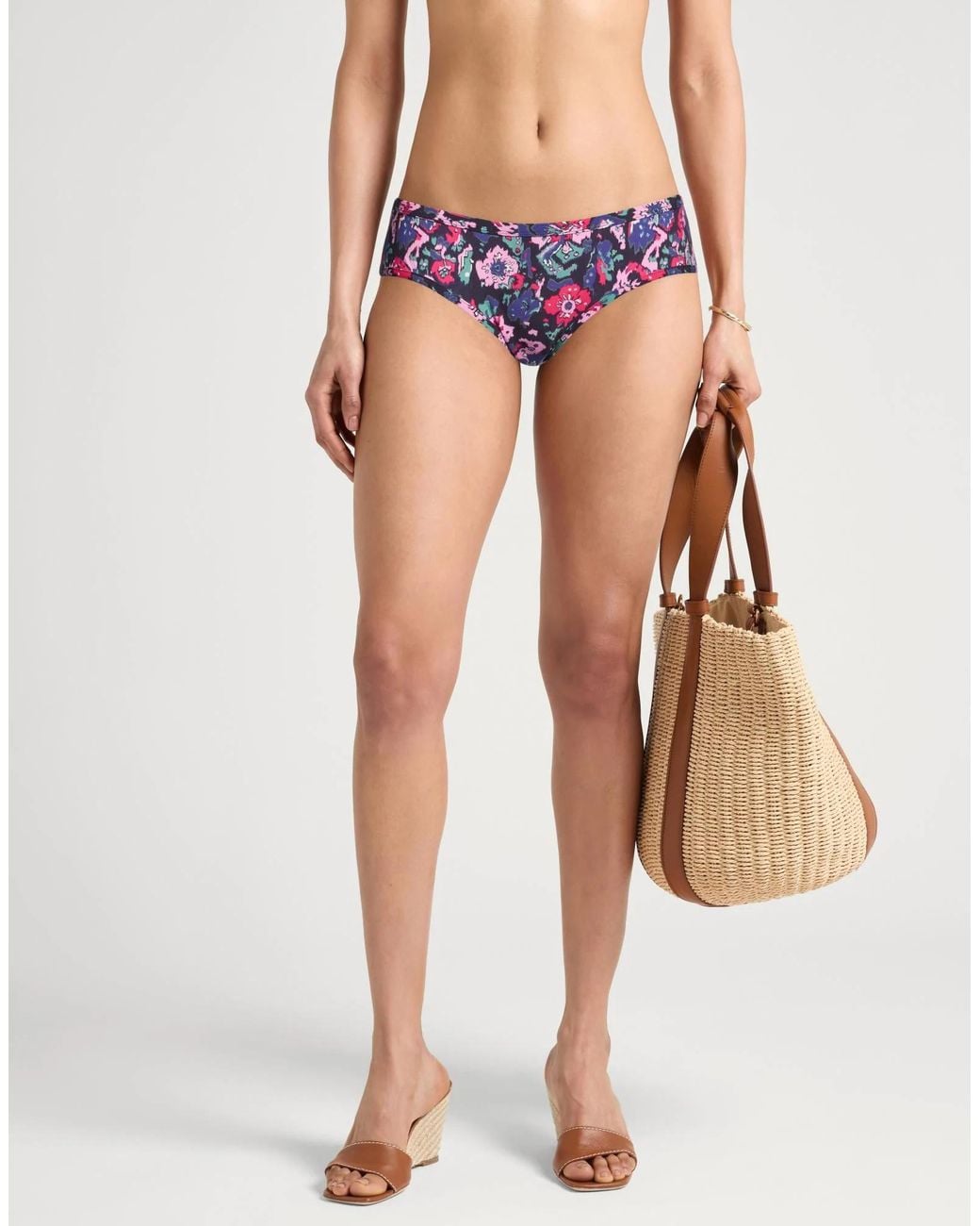 Isabel Marant Blue Floral Short Bikini
