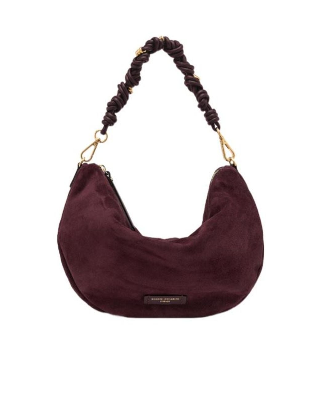 Gianni Chiarini Purple Cleo Shoulder Bag