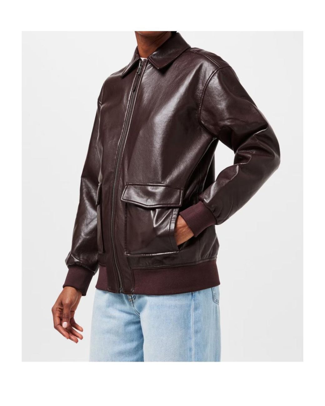 Anine Bing Gray Long-Sleeved Casual Jacket