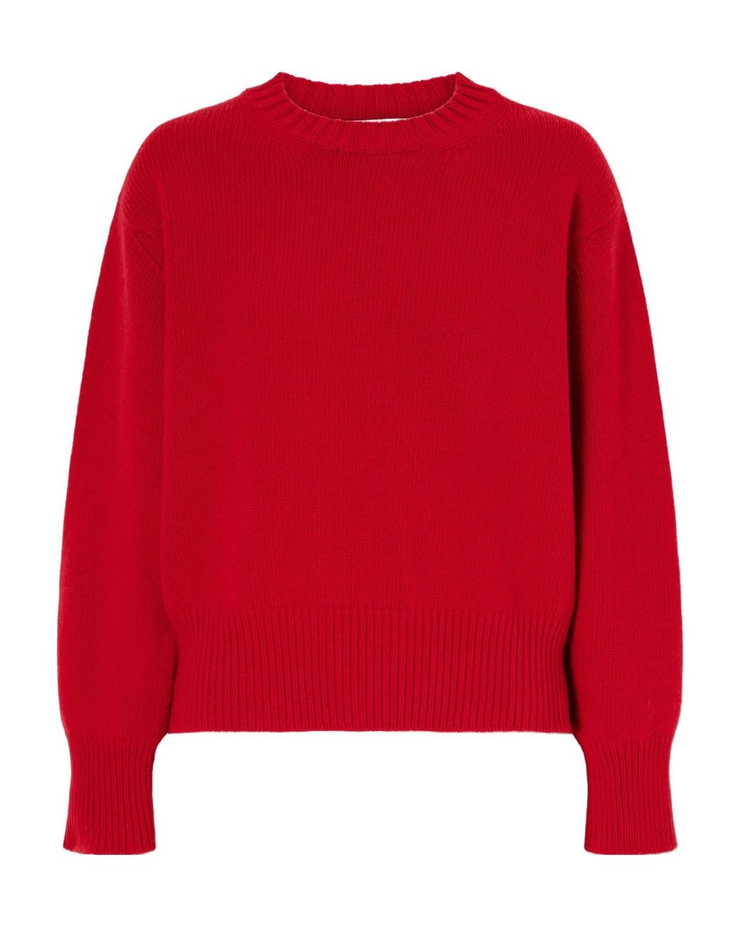 High Sport Red Haley Wool And Cashmere-Blend Sweater