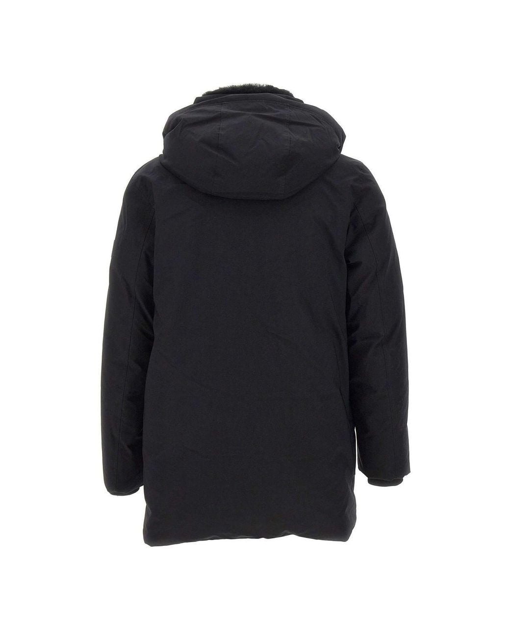 Mackage Blue Sullivan Hooded Down Coat for men
