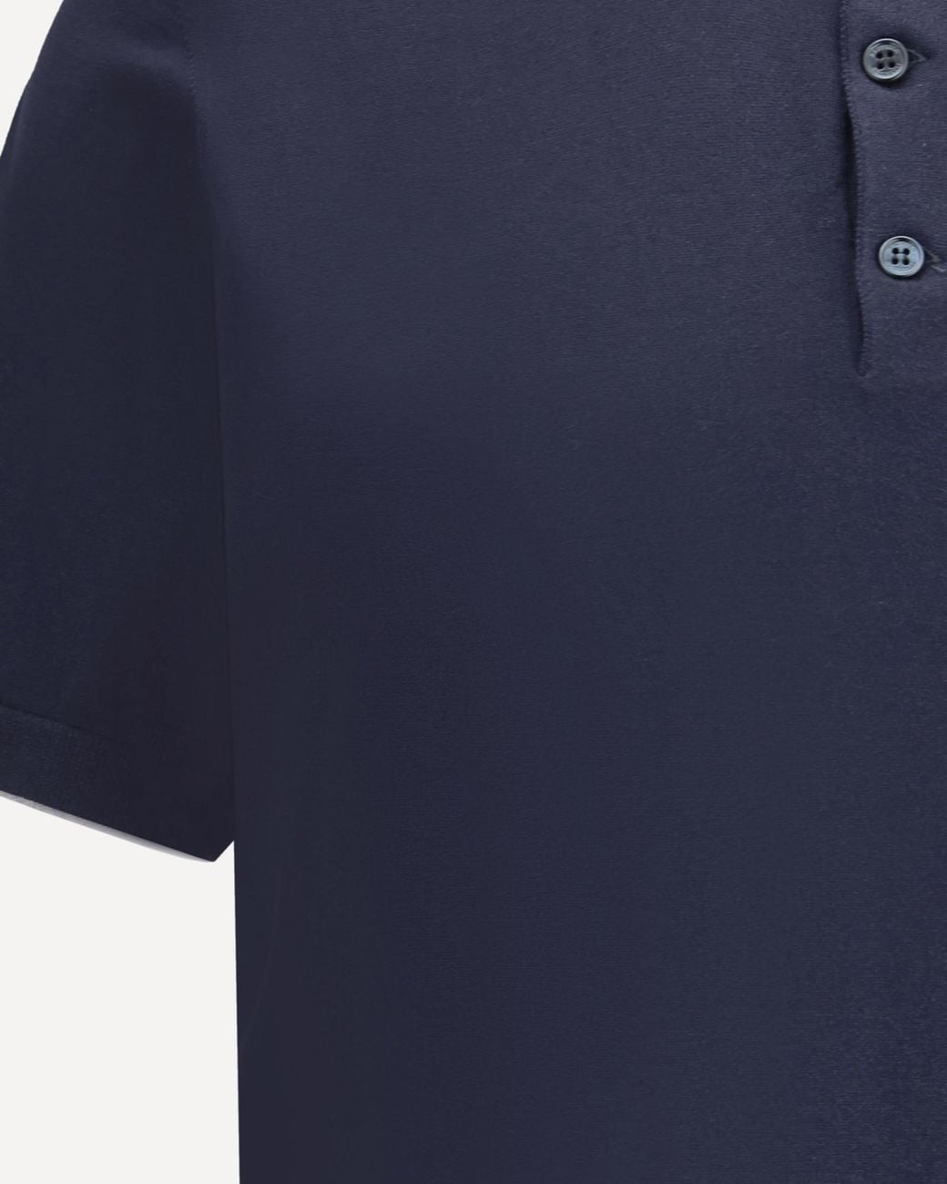 Brunello Cucinelli Blue Short Sleeved Buttoned Polo Shirt for men