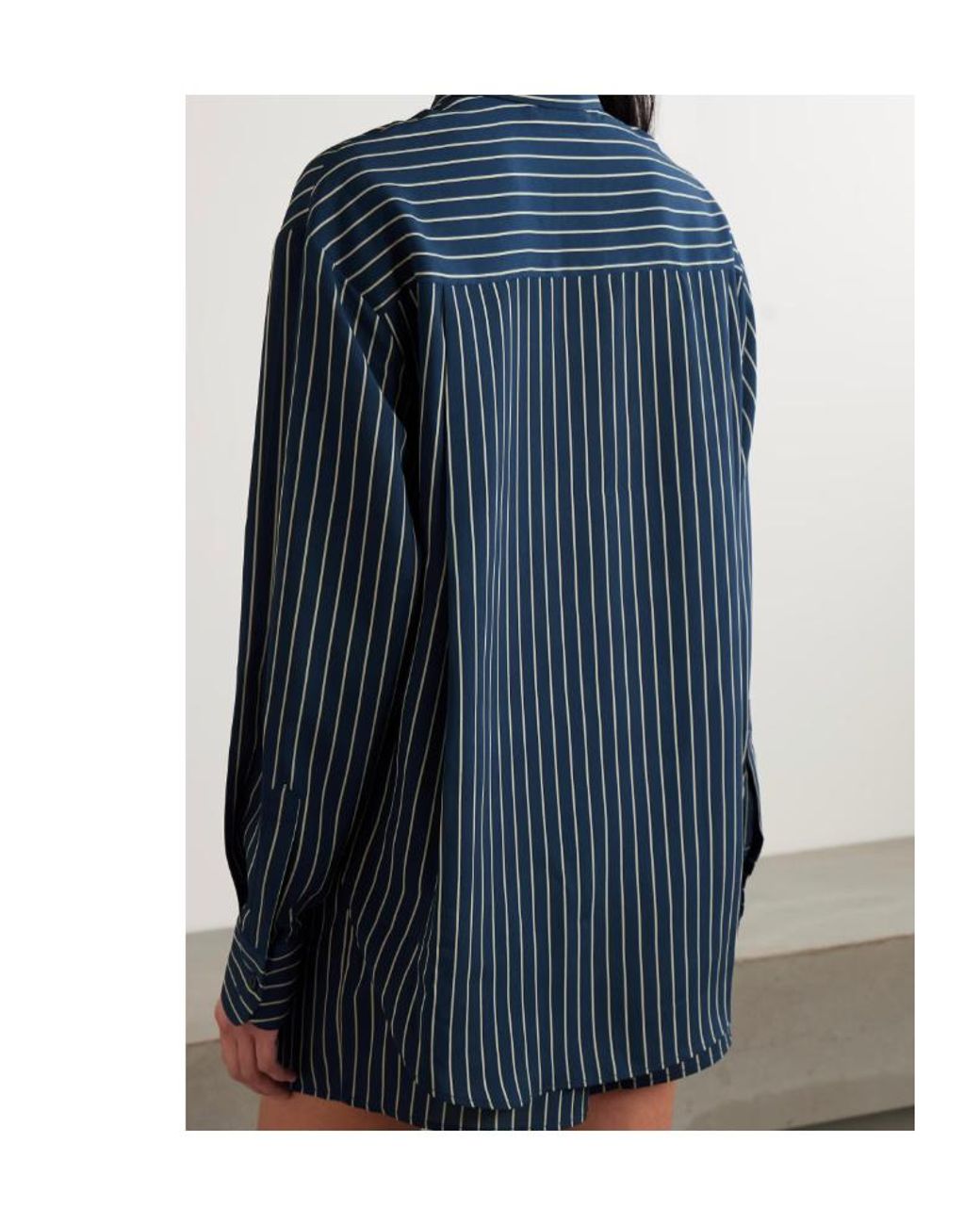 Frankie Shop Blue Long Sleeve Shirt