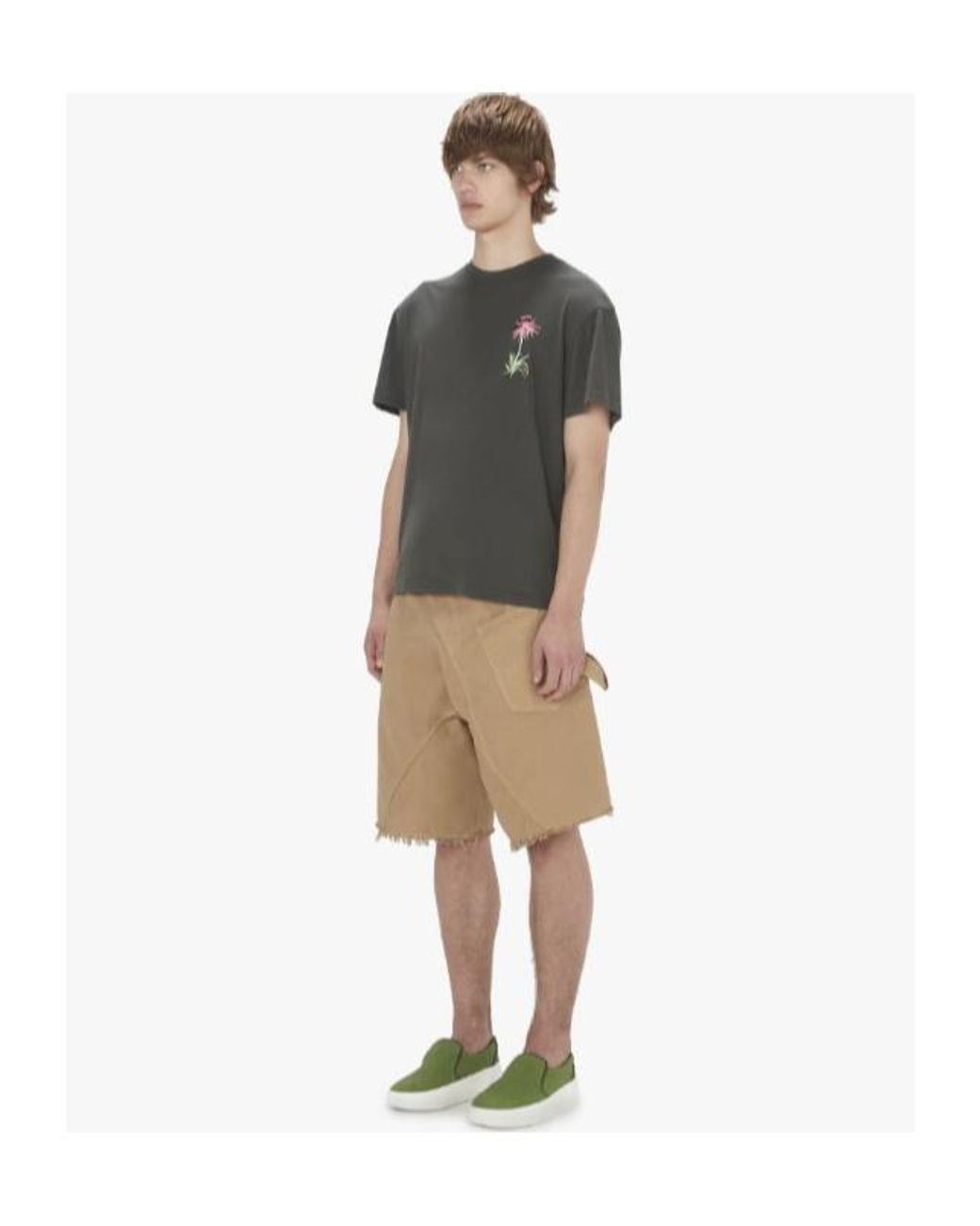 J.W. Anderson Black X Pol Anglada Cotton T-Shirt for men