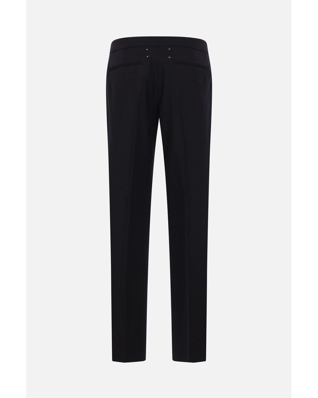 Maison Margiela Black Pantalon À Lien De Resserrage