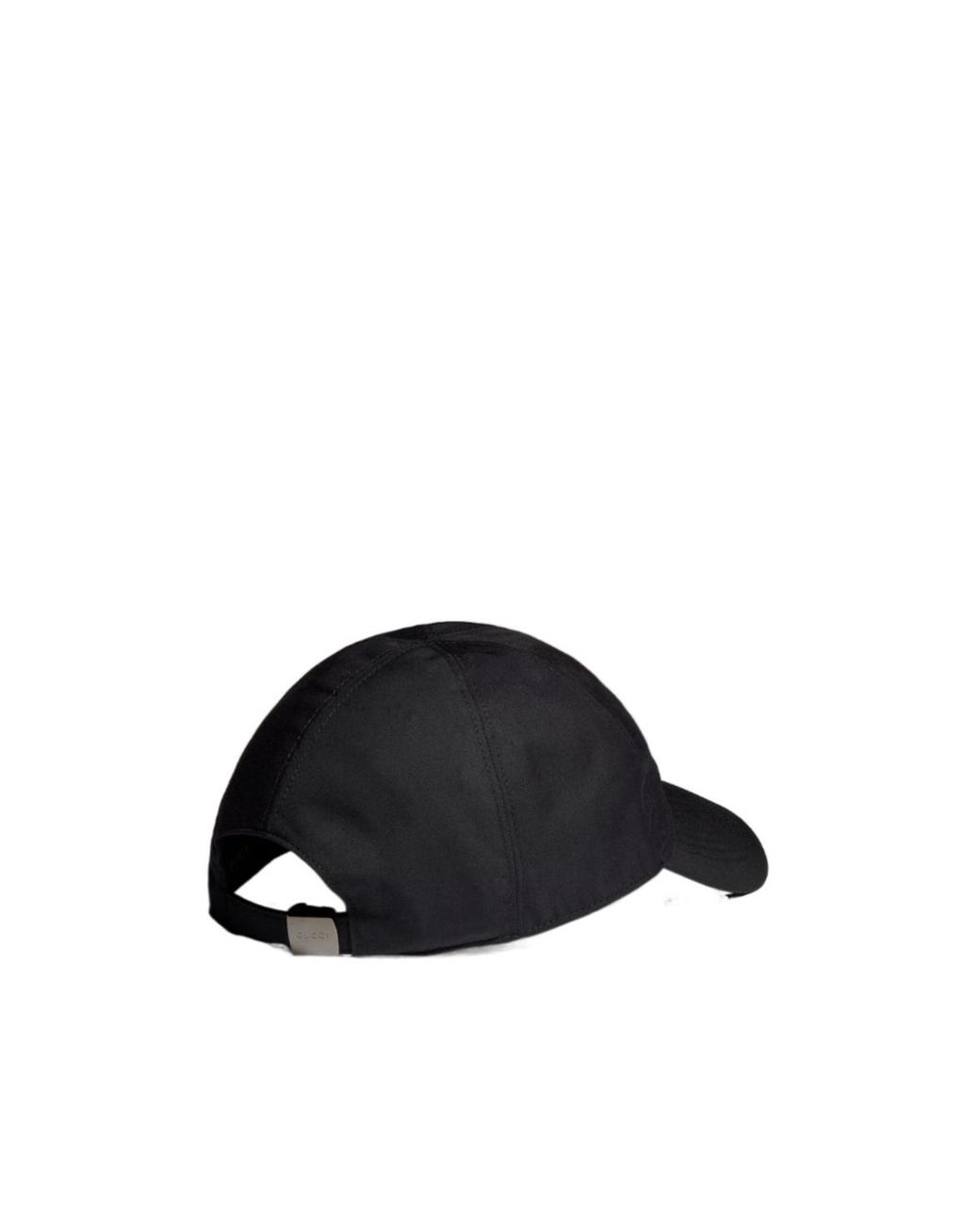 Gucci Blue Cotton Baseball Hat With Embroidery for men
