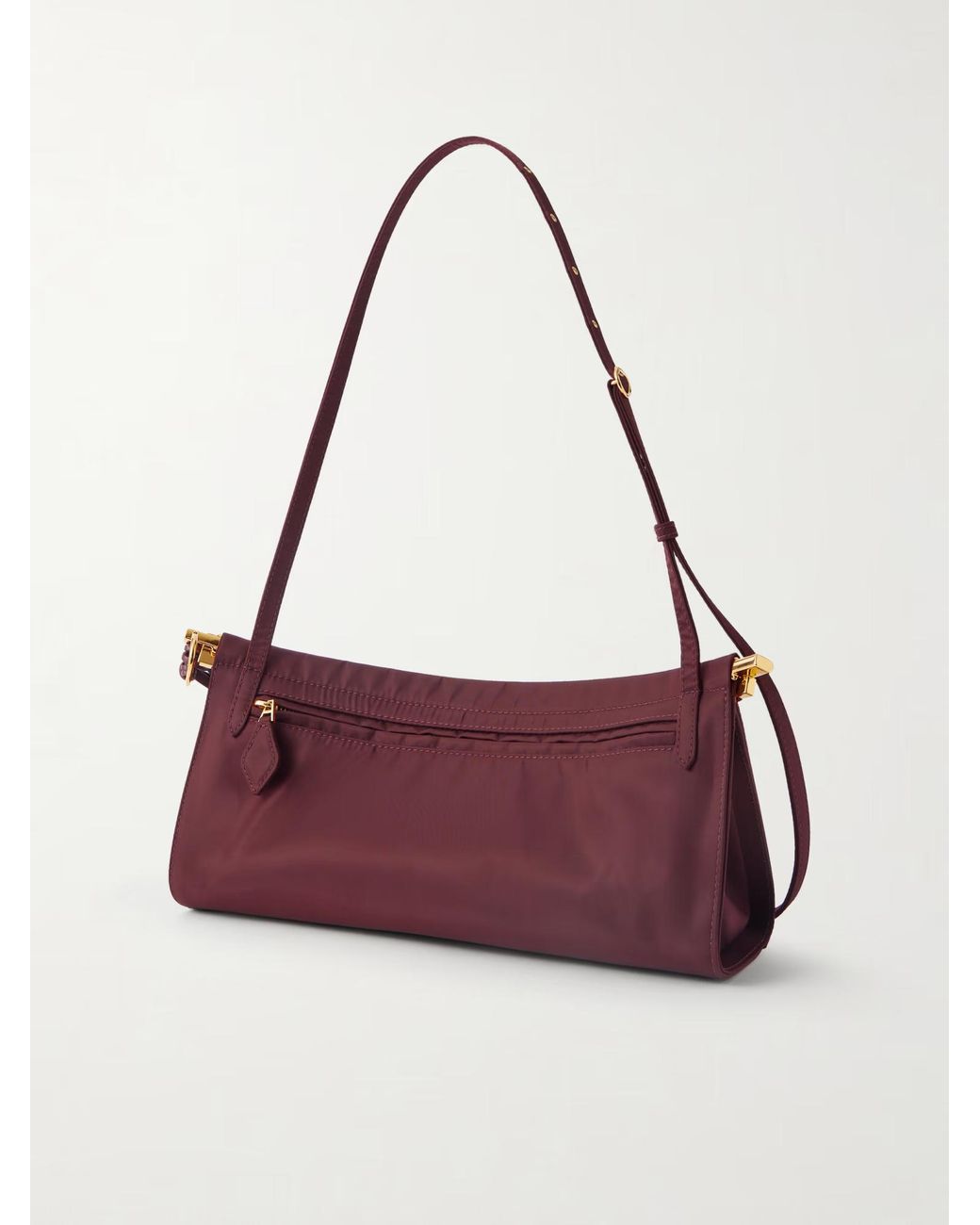 Alaïa Purple Alaïa Le Click East West Medium Bag