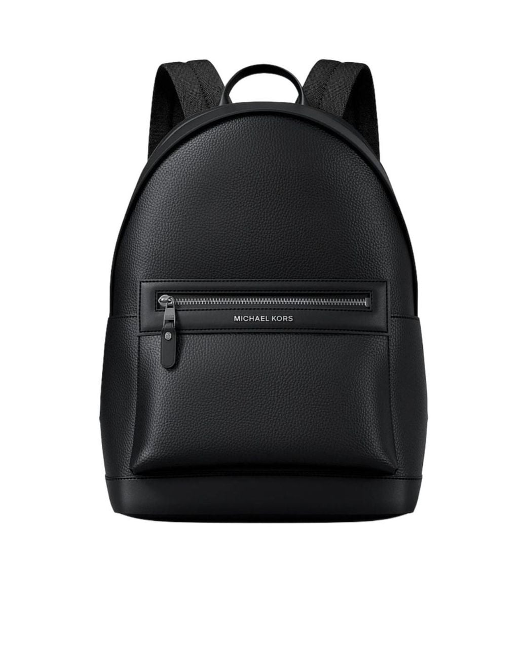 MICHAEL Michael Kors Black Zip Pocket Backpack for men