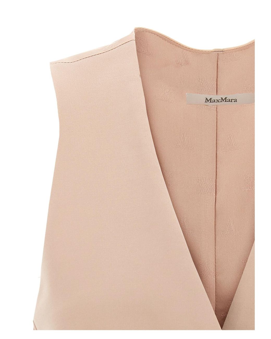 Max Mara Natural Sleeveless Vest