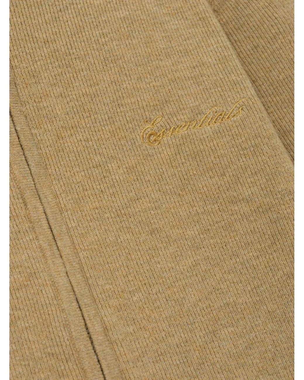 Fear Of God Natural Ribbed Zip-Up Cardigan
