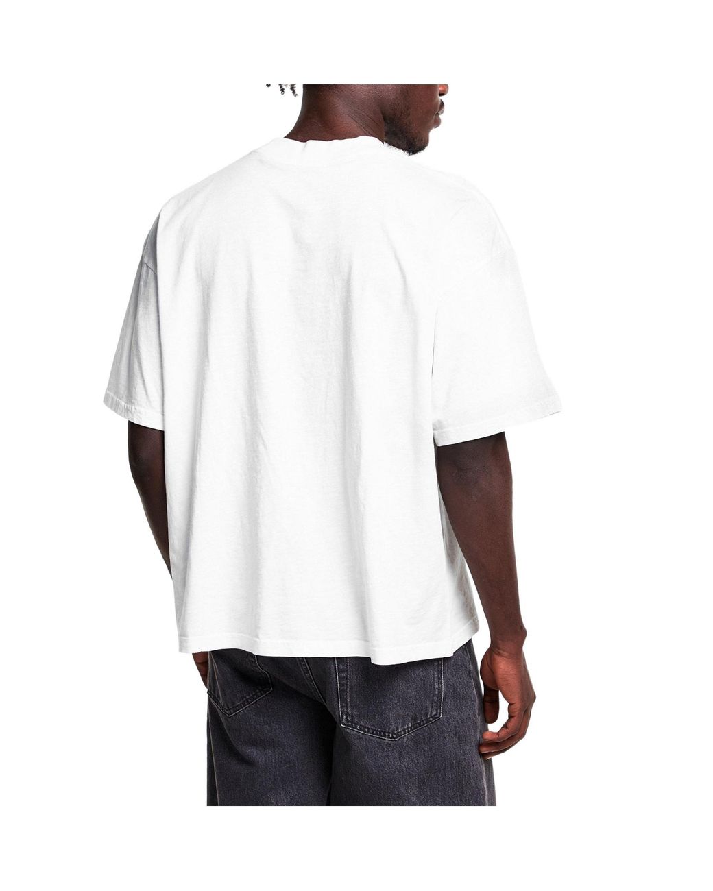 Represent White Oversized T-Shirt for men