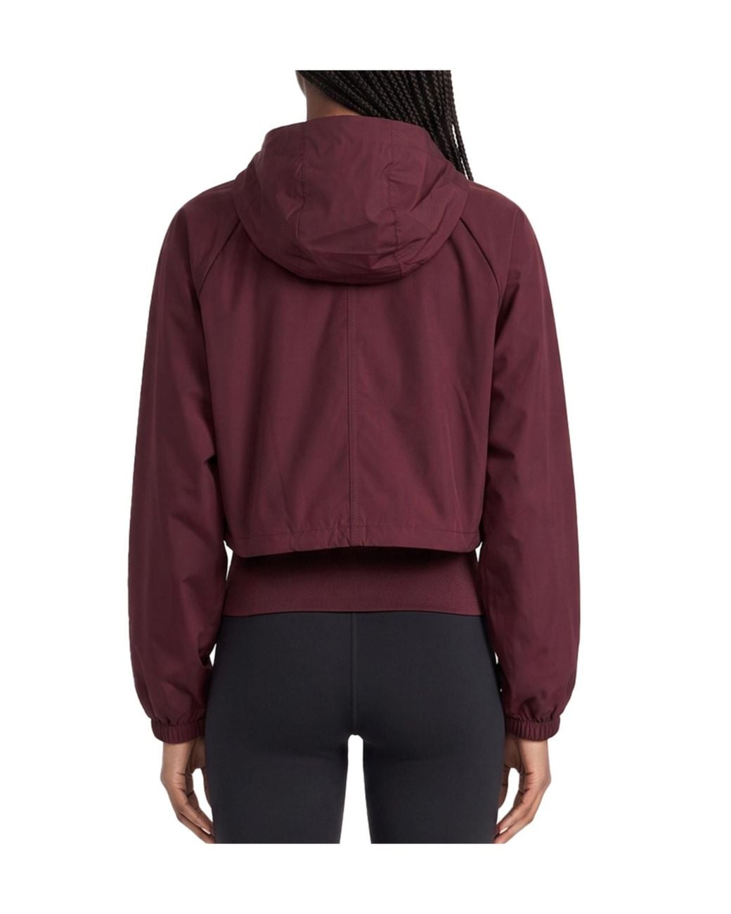 Adidas By Stella McCartney Purple Hooded Track Performance Jacket