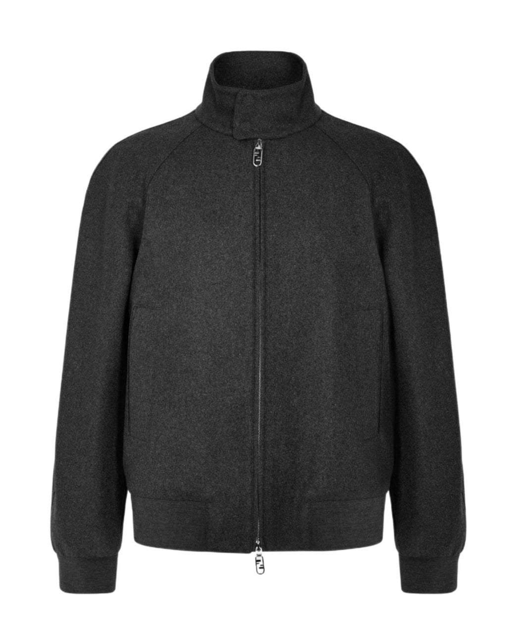 Fendi Black Zipper Jacket for men