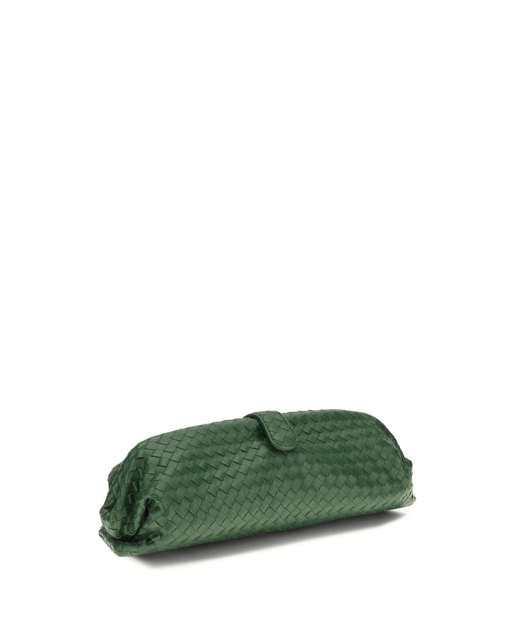 Bottega Veneta Green Woven Shoulder Bag