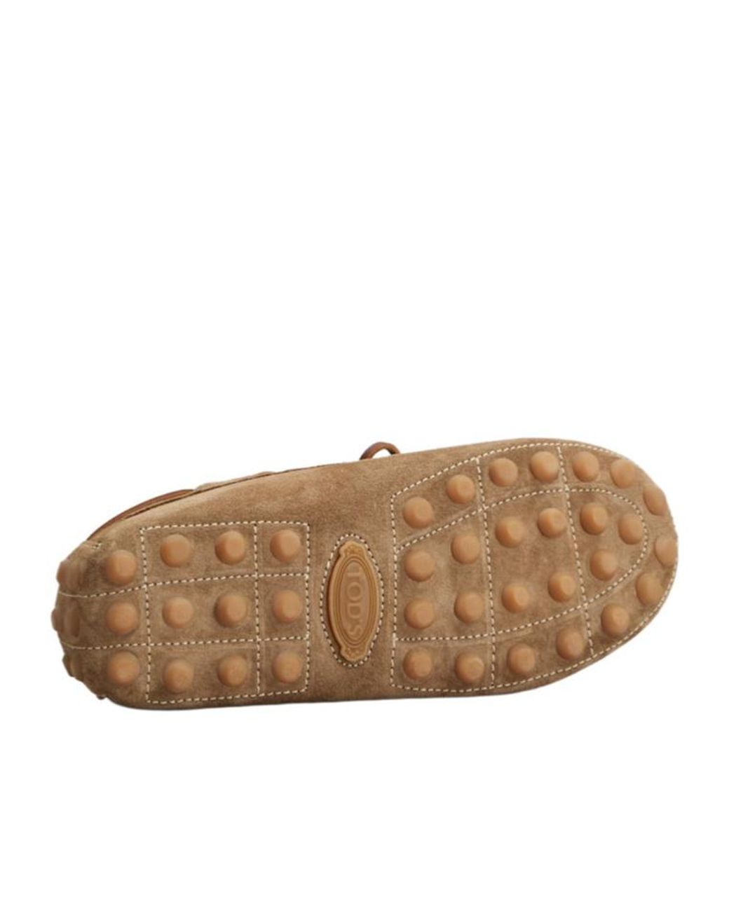 Tod's Brown Boat Gommino Bubble Loafers for men