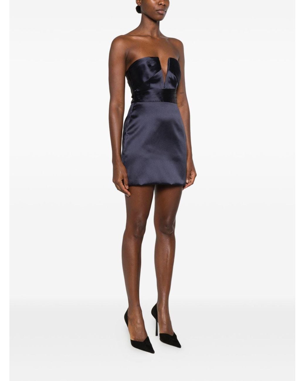 Elisabetta Franchi Blue Sleeveless Dress