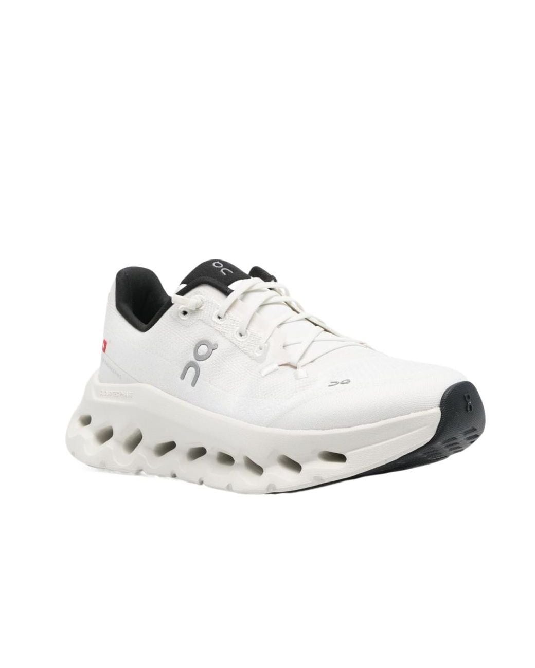 On Shoes White Cloudtilt Lace-Up Sneakers