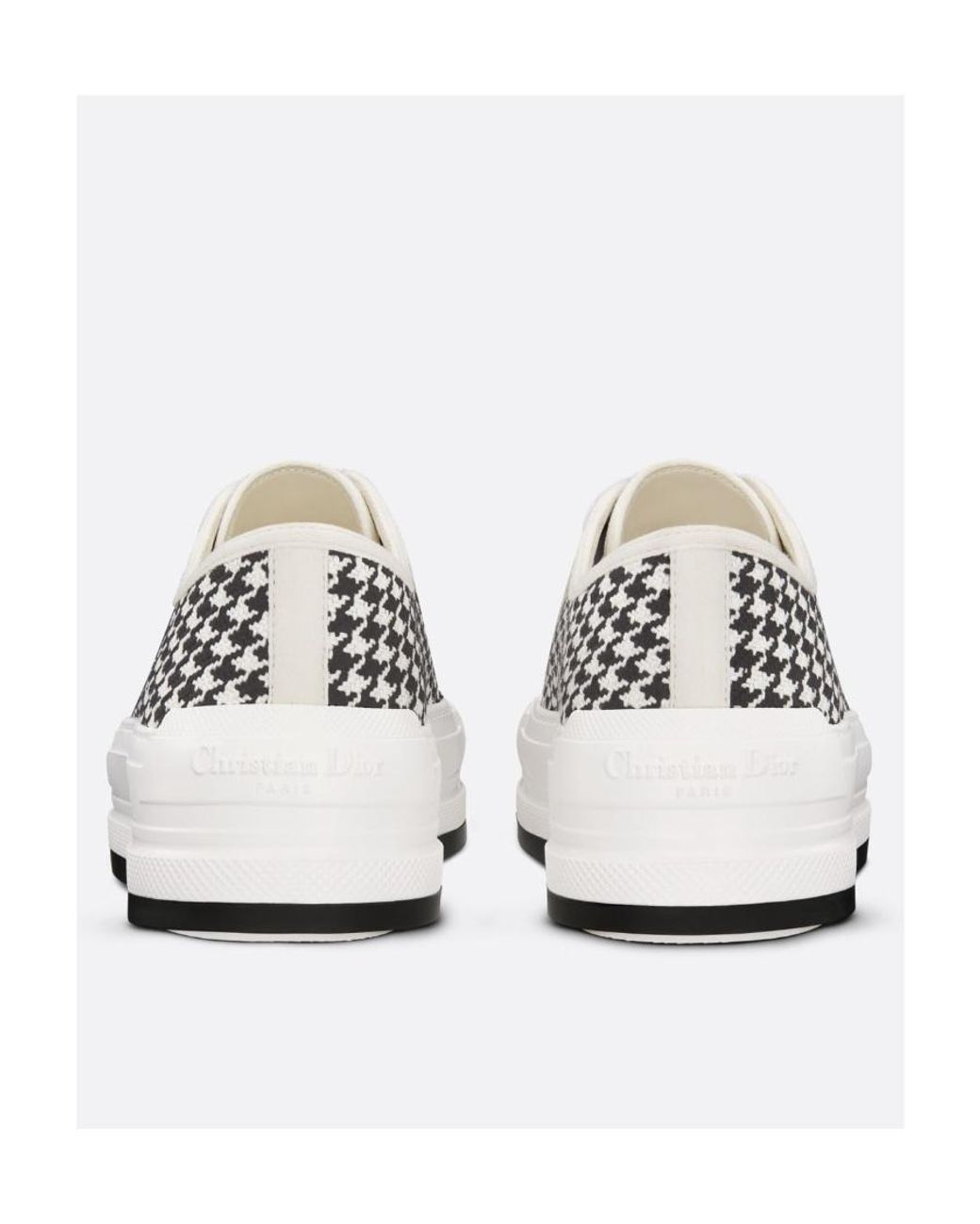 Dior White Walk'N' Platform Sneaker