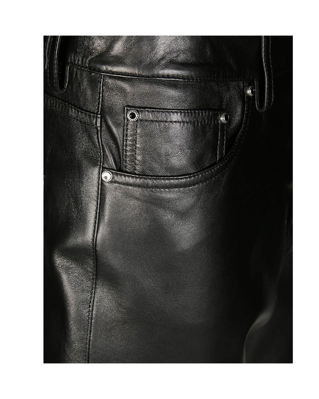 Dondup Black Belt-Loop Casual Pants