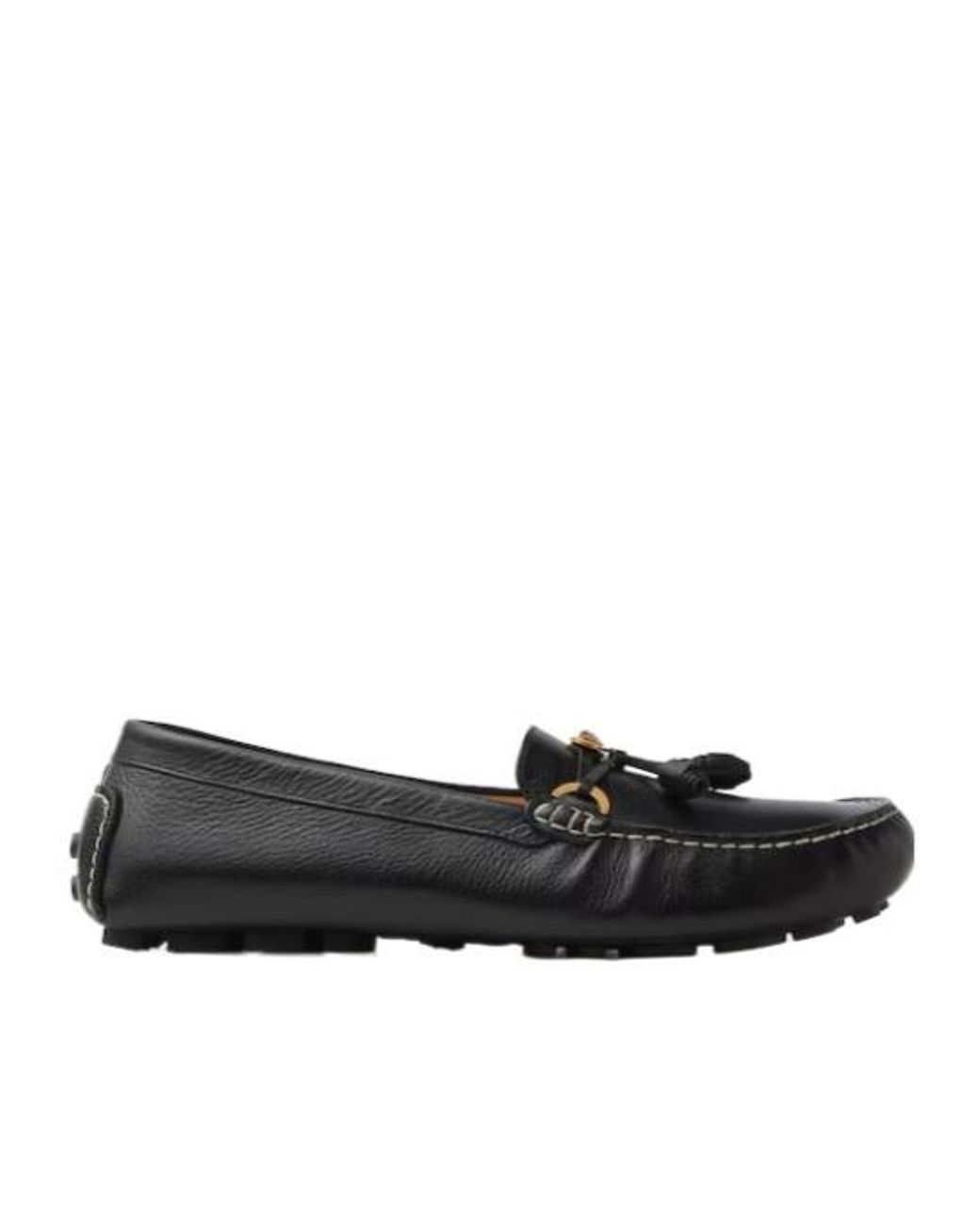Versace Black Robin Driving Shoes for men