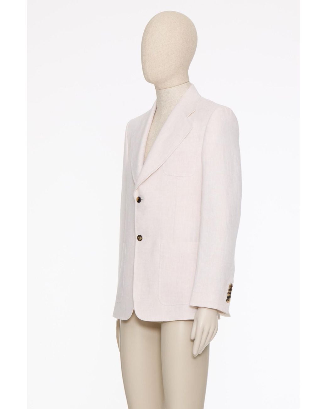 Valentino Pink Single-Breasted Long-Sleeved Jacket for men