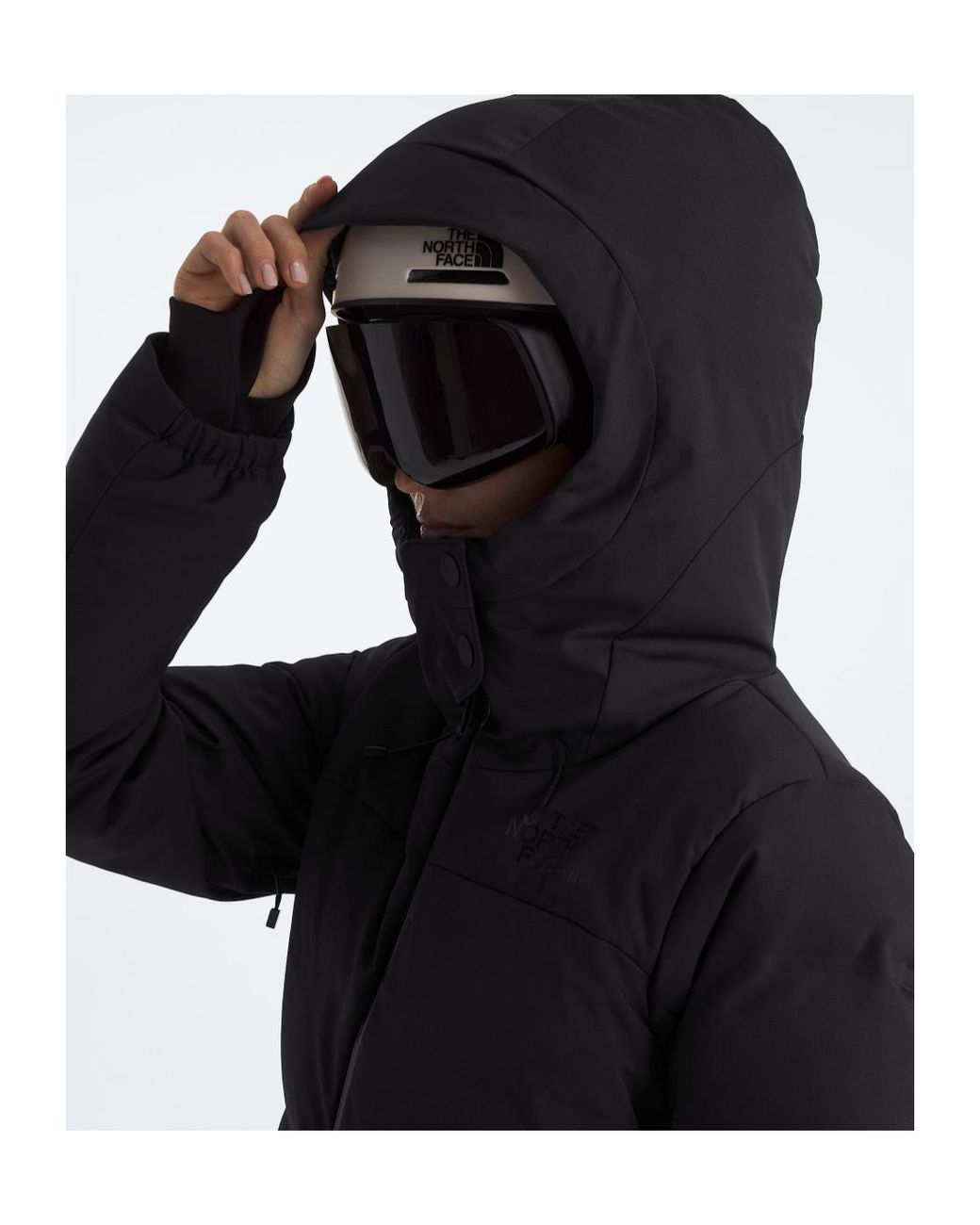 The North Face Black Cirque Hooded Puffer Jacket
