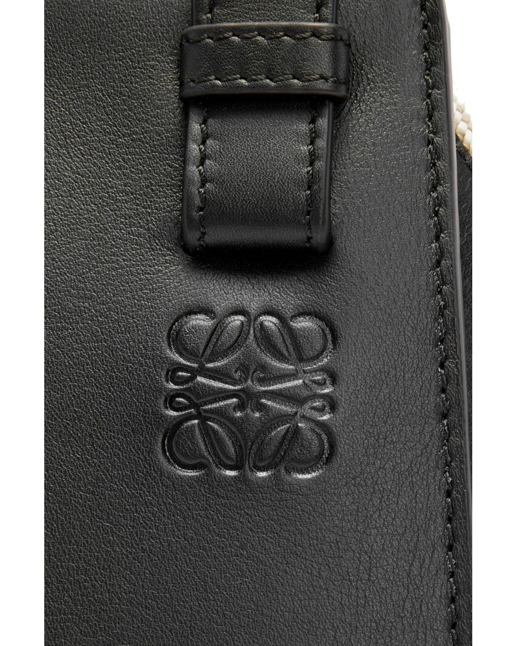 Loewe Black Compact Hammock Bag