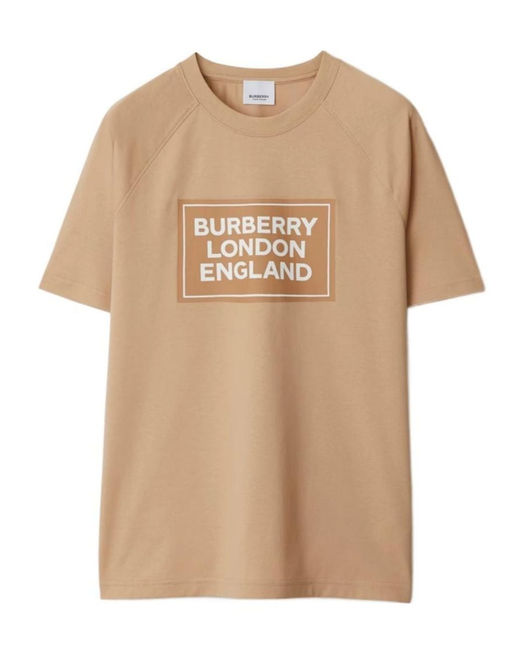 Burberry Natural Item O-Neck Short-Sleeved T-Shirt