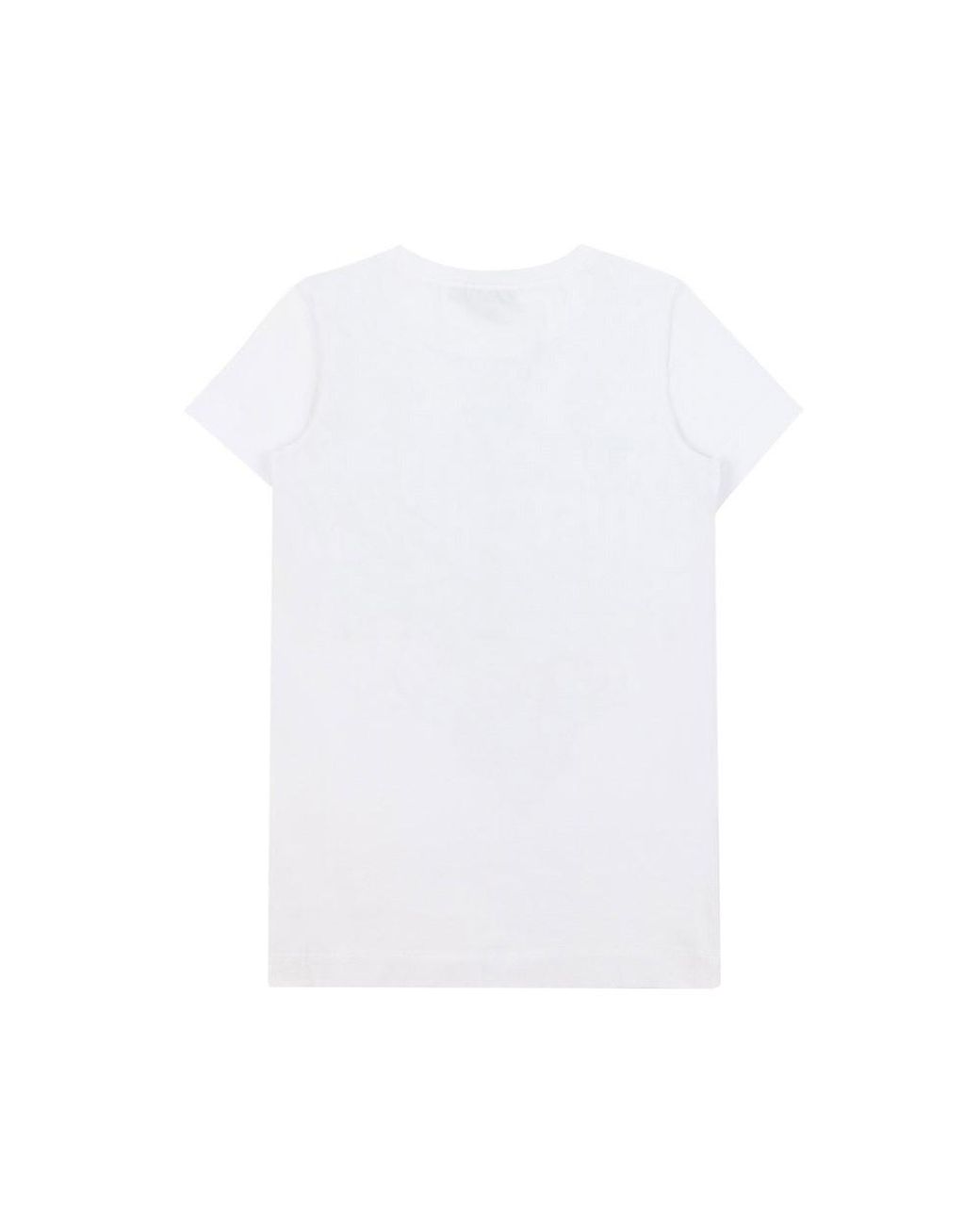 Just Cavalli White Letter Printed T-Shirt for men