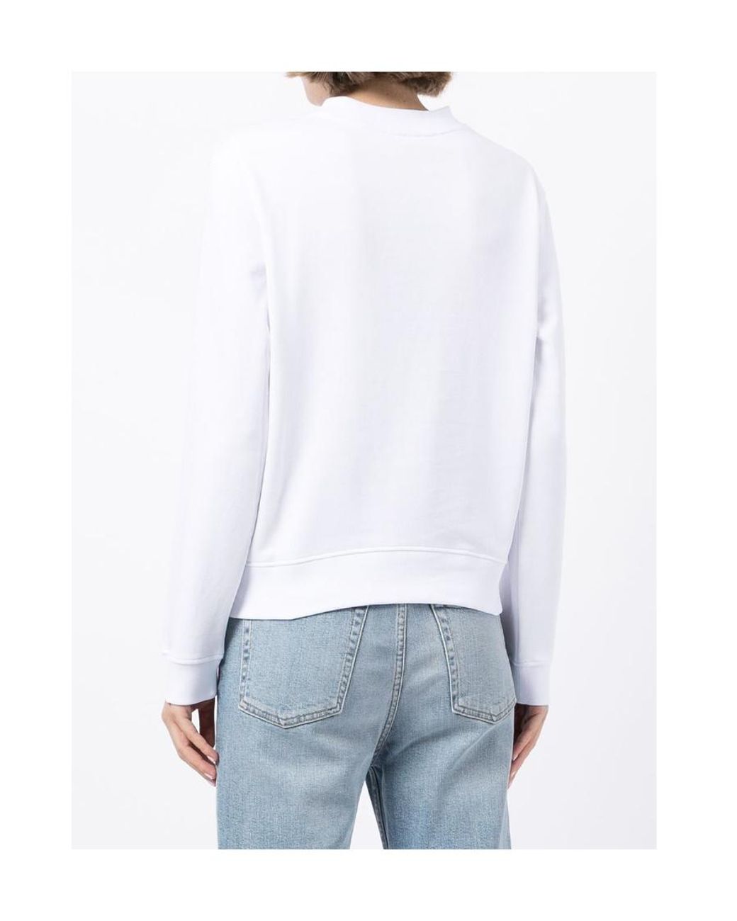 Emporio Armani White Logo Print T-Shirt