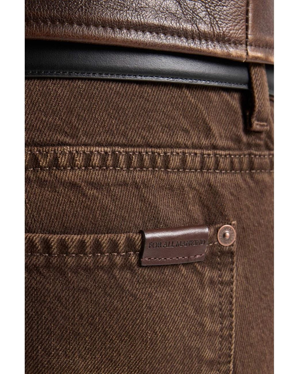 7 For All Mankind Brown Jeans