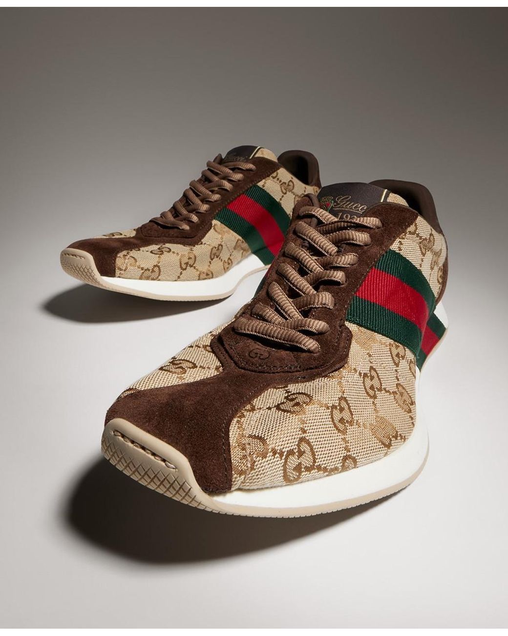 Gucci Brown Tempo Sneaker