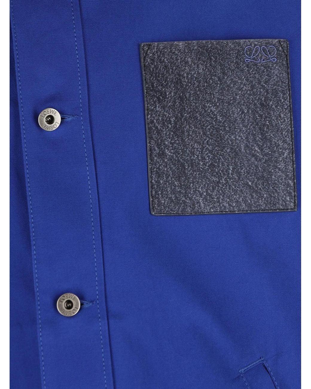 Loewe Blue Anagram Lightweight Jacket for men