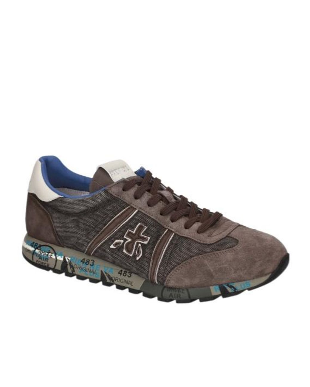 Premiata Brown Lucy 8406 Sneakers for men